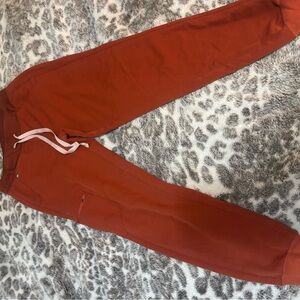 Figs Women's Rust Orange Jogger Scrub Set “Auburn”